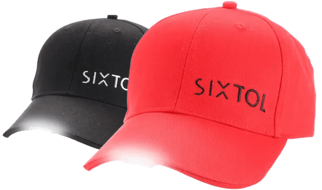 Casquettes élégantes avec lumière LED pour l'éclairage lorsque vous travaillez tard le soir