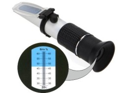 Réfractomètre universel pour concentrés de fruits (jus, sirops, confitures, etc.) AT 32 SIXTOL