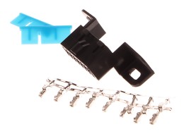 Prise OBD2 femelle sans broches montées, 16 broches libres