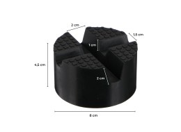 Patin en caoutchouc pour cric automobile JACK PAD 5