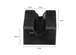 Patin en caoutchouc pour cric automobile JACK PAD 9