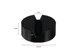 Patin en caoutchouc JACK PAD 3 pour cric à profil bas SX JACK