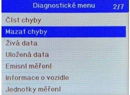Autodiagnostic SX FIVE en CZ/SK/DE/EN/HU