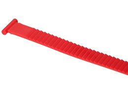 Sangle de fixation pour porte-vélos sur attelage, longueur 27 cm, rouge - pièce de rechange