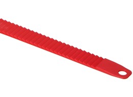 Sangle de fixation pour porte-vélos sur attelage, longueur 27 cm, rouge - pièce de rechange