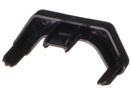 Embout en plastique pour glissière du porte-vélos BIKE 2 / 3 / 4, noir - pièce de rechange