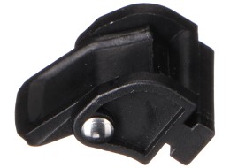 Boucle en plastique pour sangle de fixation du porte-vélos BIKE 2 / 3 / 4, noire - pièce de rechange
