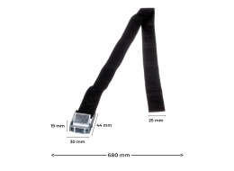Sangles de fixation pour pneu de vélos électriques, longueur 650 mm, 2 pièces - pièce de rechange