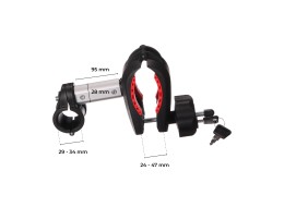 Bras / support de cadre de vélo pour porte-vélos sur attelage, court, longueur 7 cm - pièce de recha