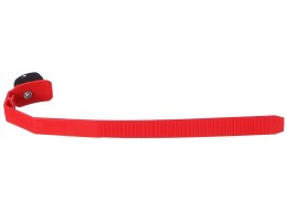 Sangle à dégagement rapide pour porte-vélos sur attelage, longueur 38 cm, rouge - pièce de rechange