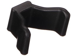 Embout en plastique pour glissière du porte-vélos E-BIKE 2, noir - pièce de rechange