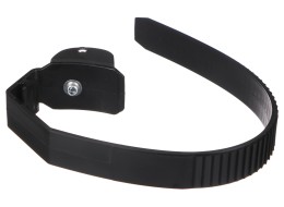 Sangle à serrage rapide pour porte-vélos attelé, longueur 38 cm, noire - pièce de rechange