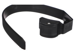 Sangle à serrage rapide pour porte-vélos attelé, longueur 38 cm, noire - pièce de rechange
