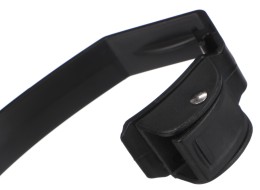 Sangle à serrage rapide pour porte-vélos attelé, longueur 38 cm, noire - pièce de rechange