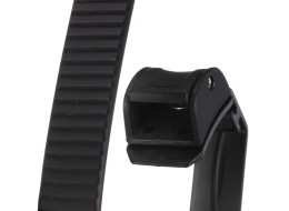 Sangle à serrage rapide pour porte-vélos attelé, longueur 38 cm, noire - pièce de rechange