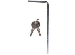 Barre transversale verrouillable en aluminium ROOF RACK 120cm, capacité 90kg