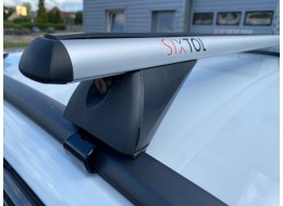 Barre transversale verrouillable en aluminium ROOF RACK IN 1, 120 cm, capacité 90 kg