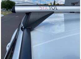 Barre transversale verrouillable en aluminium ROOF RACK IN 1, 120 cm, capacité 90 kg