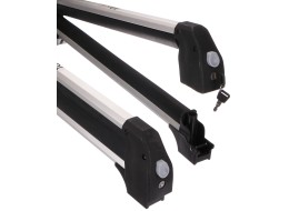 Porte-skis, snowboards et wakeboards de toit verrouillable ROOF SKI, 76 cm, capacité 35 kg