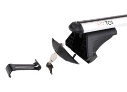 Barre transversale verrouillable en aluminium ROOF RACK IN PRO, 120 cm, charge maximale 90 kg