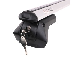 Barre transversale verrouillable en aluminium ROOF RACK PRO, 120 cm, charge maximale 90 kg