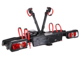 Porte-vélos pour attelage E-BIKE 2 PREMIUM - 2 vélos électriques, capacité 60 kg, pliable