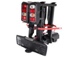 Porte-vélos pour attelage E-BIKE 2 PREMIUM - 2 vélos électriques, capacité 60 kg, pliable