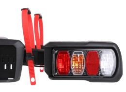 Porte-vélos pour attelage E-BIKE 2 PREMIUM - 2 vélos électriques, capacité 60 kg, pliable