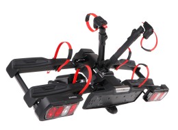 Porte-vélos pour attelage E-BIKE 2 PREMIUM - 2 vélos électriques, capacité 60 kg, pliable