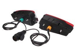 Ensemble de feux avec câble et fiche 13 broches pour porte-vélos E-BIKE PRO - pièce de rechange