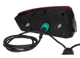 Ensemble de feux avec câble et fiche 13 broches pour porte-vélos E-BIKE PRO - pièce de rechange