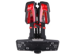 Porte-vélos pour attelage E-BIKE 2 PRO - 2 vélos électriques, capacité 60 kg, pliable