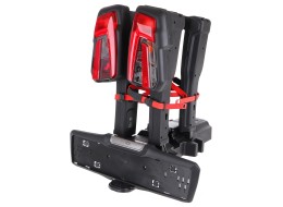 Porte-vélos pour attelage E-BIKE 2 PRO - 2 vélos électriques, capacité 60 kg, pliable