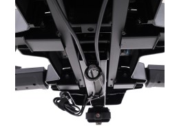 Porte-vélos pour attelage E-BIKE 3 PRO - 3 vélos électriques, capacité 60 kg, pliable