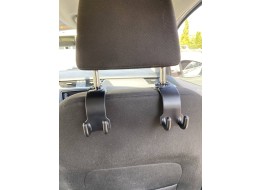 Crochet pour voiture derrière l'appui‑tête CAR HOOK 1, 2 pièces