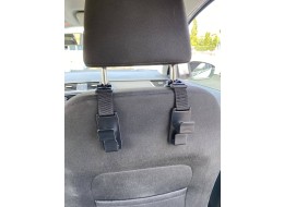 Crochet pour voiture derrière l'appui‑tête CAR HOOK 2, 2 pièces