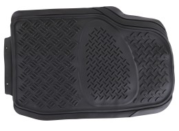 Tapis de voiture en caoutchouc universels CAR MAT UNI SET 2, complet, 3 pièces