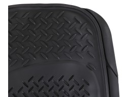 Tapis de voiture en caoutchouc universels CAR MAT UNI SET 2, complet, 3 pièces