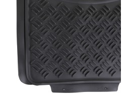 Tapis de voiture en caoutchouc universels CAR MAT UNI SET 2, complet, 3 pièces