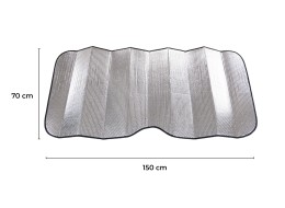 Pare-soleil pour pare-brise CAR SUNSHADE PRO 6, 150 x 70 cm