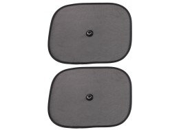 Pare-soleil à ventouse pour vitre latérale de voiture CAR SUNSHADE SET 7, 44 x 36 cm, 2 pièces