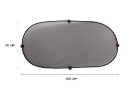 Pare-soleil à ventouse pour fenêtre CAR SUNSHADE 8, 100 x 50 cm