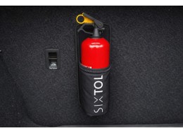 Support pour extincteur 1 kg pour voiture à bande auto-agrippante CAR FIRE 1