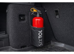 Support pour extincteur 1 kg pour voiture à bande auto-agrippante CAR FIRE 1