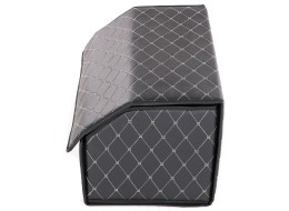 Organisateur de coffre de voiture CAR COMPACT ELEGANT L, 2 compartiments, pliable, avec couvercle
