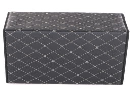 Organisateur de coffre de voiture CAR COMPACT ELEGANT L, 2 compartiments, pliable, avec couvercle