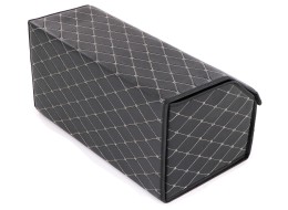 Organisateur de coffre de voiture CAR COMPACT ELEGANT L, 2 compartiments, pliable, avec couvercle