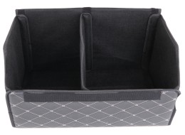 Organisateur de coffre de voiture CAR COMPACT ELEGANT L, 2 compartiments, pliable, avec couvercle