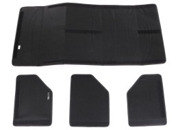 Organisateur de coffre de voiture CAR COMPACT ELEGANT L, 2 compartiments, pliable, avec couvercle