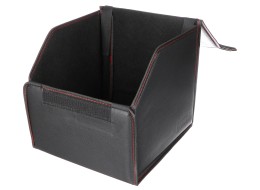 Organisateur de coffre CAR COMPACT LEATHER S, 1 compartiment, pliable, avec couvercle